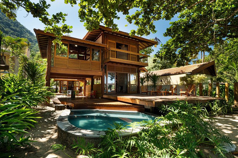 Pé na Areia - Casa em Toque Toque Grande - SPcs55
