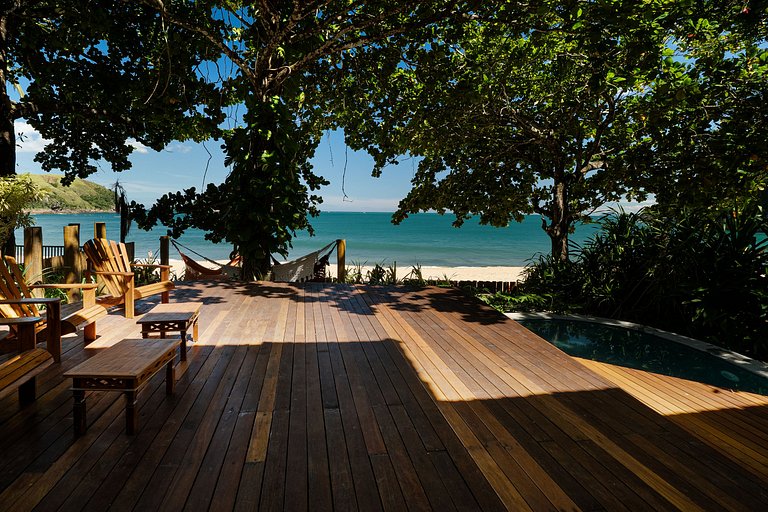 Pé na Areia - Casa em Toque Toque Grande - SPcs55