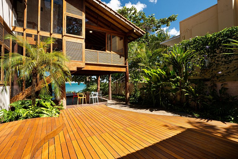 Pé na Areia - Acolhedora e com Design Singular - SPcs55