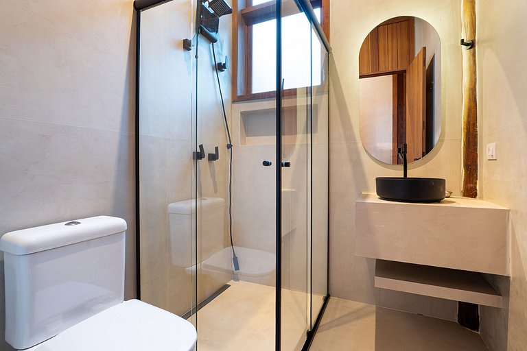 Pé na Areia - Acolhedora e com Design Singular - SPcs55