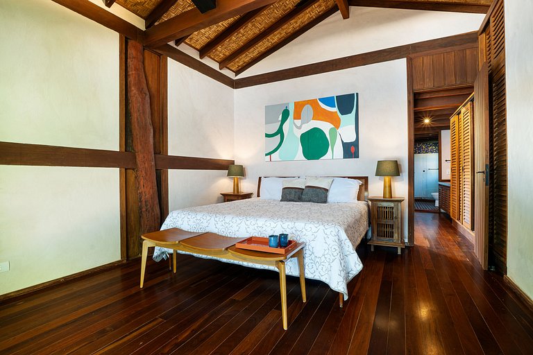 Pé na Areia - Acolhedora e com Design Singular - SPcs55