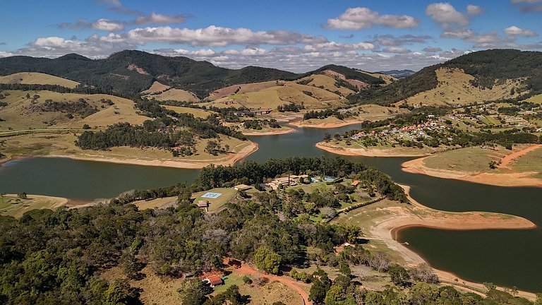 Casa de campo - Represa Piracaia - SPcs459