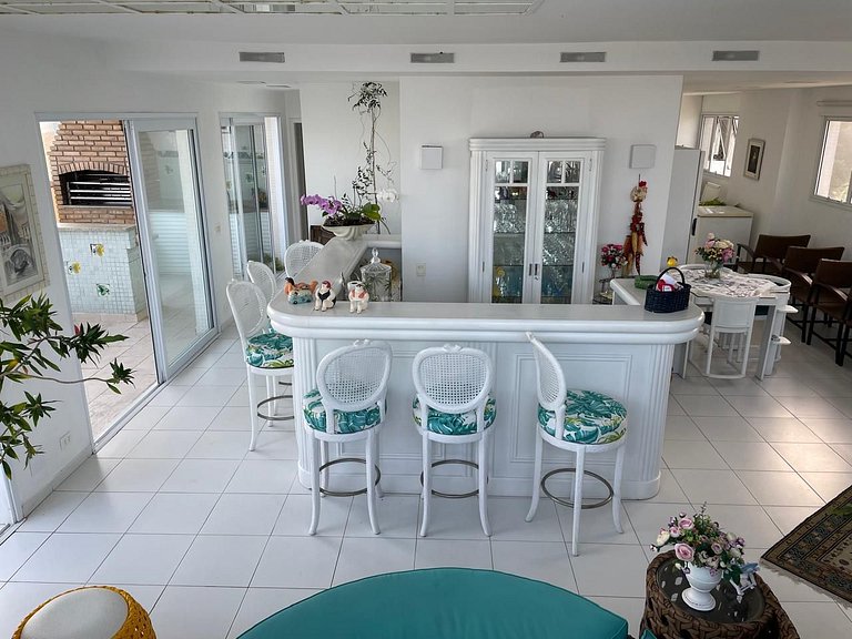 Cobertura Duplex Frente Mar - Guarujá - ARSPcs236