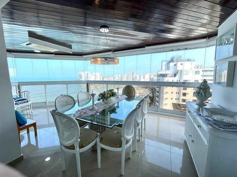 Cobertura Duplex Frente Mar - Guarujá - ARSPcs236