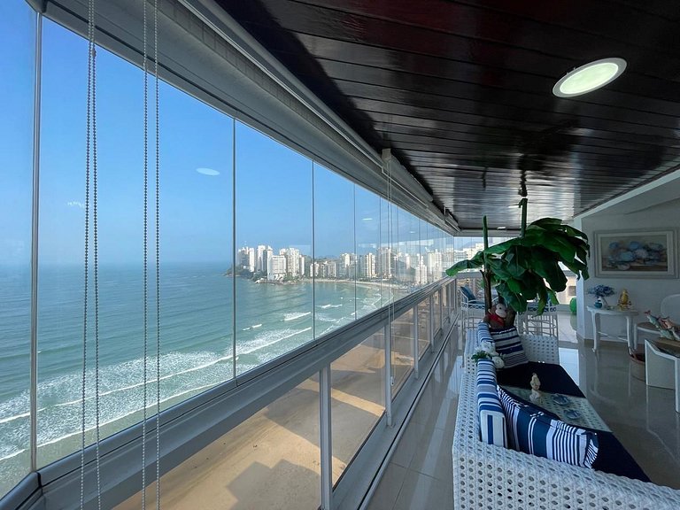 Cobertura Duplex Frente Mar - Guarujá - ARSPcs236