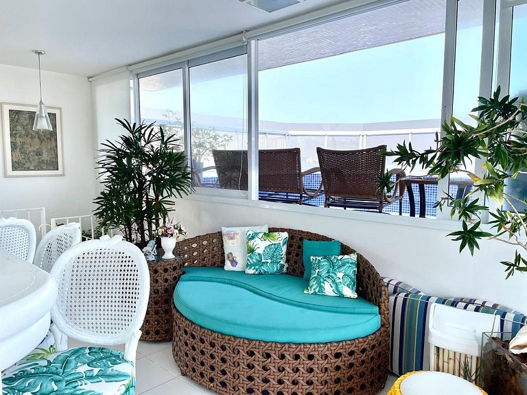 Cobertura Duplex Frente Mar - Guarujá - ARSPcs236