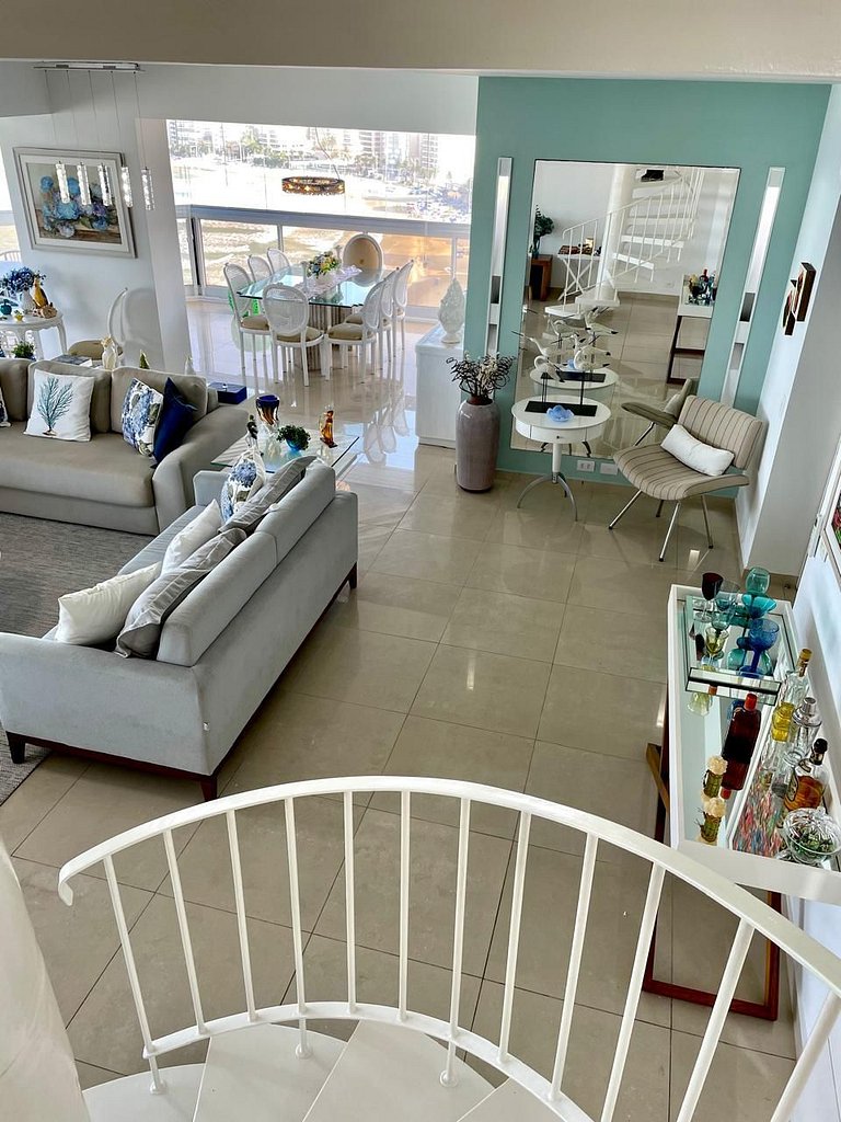 Cobertura Duplex Frente Mar - Guarujá - ARSPcs236