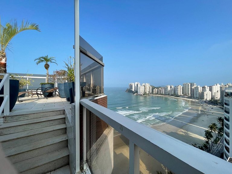 Cobertura Duplex Frente Mar - Guarujá - ARSPcs236