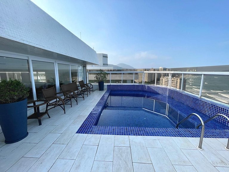 Cobertura Duplex Frente Mar - Guarujá - ARSPcs236