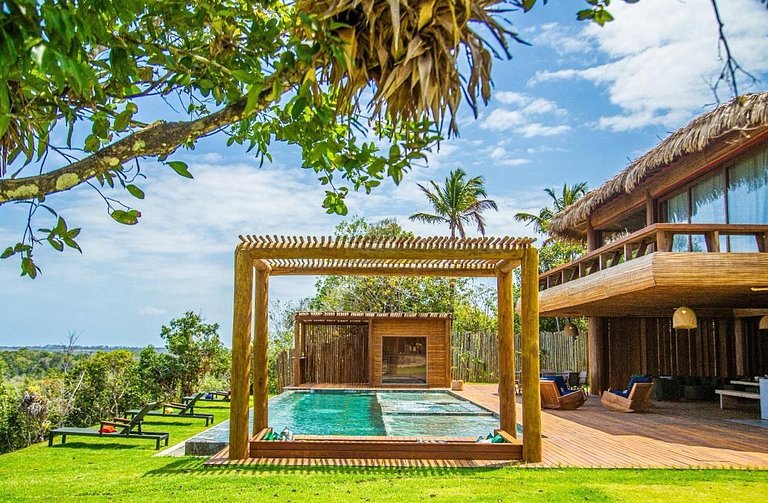 Casa espetacular a venda em Caraíva - BAcs265