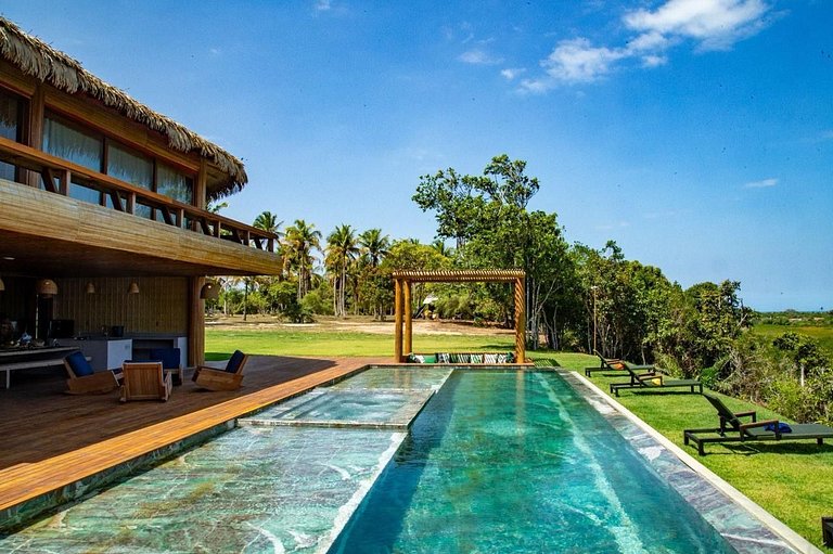 Casa espetacular a venda em Caraíva - BAcs265