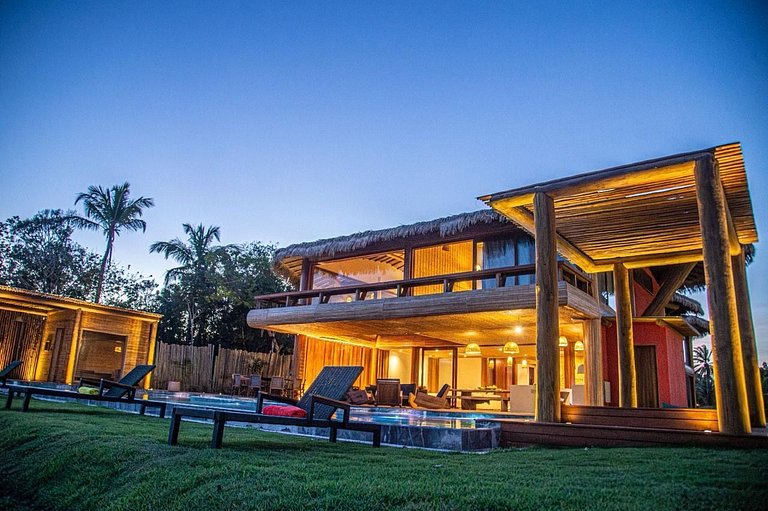 Casa espetacular a venda em Caraíva - BAcs265