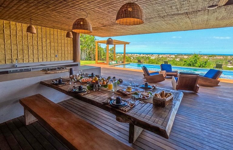 Casa espetacular a venda em Caraíva - BAcs265