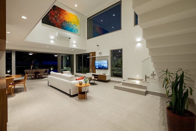 Casa Moderna - Praia de Massaguaçu - SPcs462