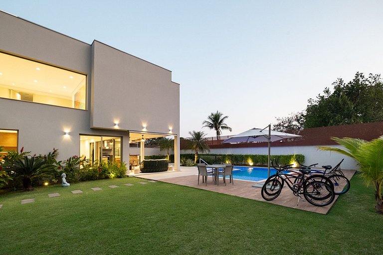 Casa Moderna - Praia de Massaguaçu - SPcs462