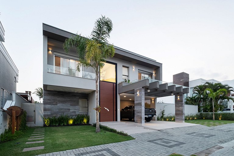 Casa Moderna - Praia de Massaguaçu - SPcs462