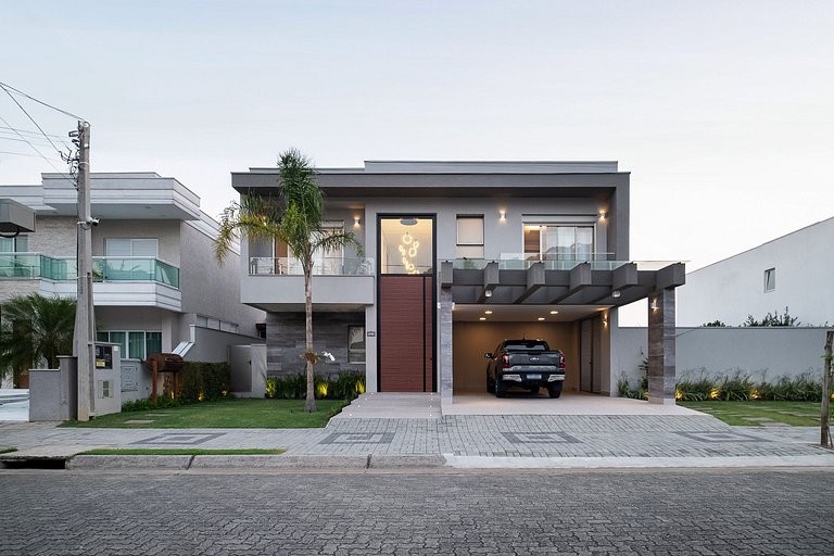 Casa Moderna - Praia de Massaguaçu - SPcs462