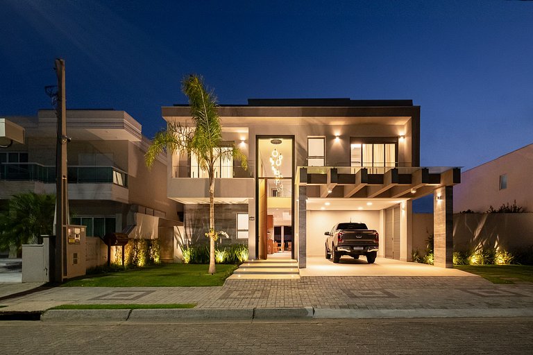 Casa Moderna - Praia de Massaguaçu - SPcs462