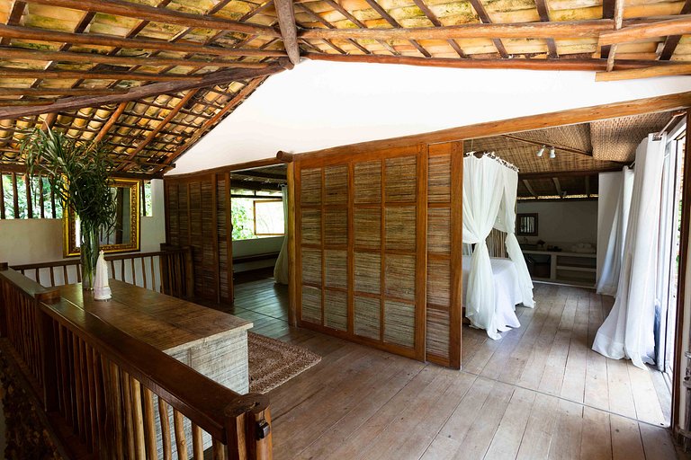 Casa pé na areia - Praia do espelho - BAcs278