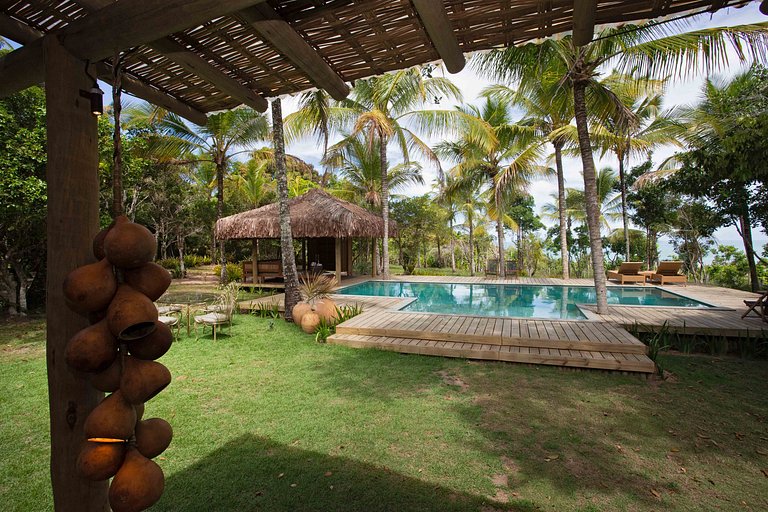 Casa pé na areia - Praia do espelho - BAcs278