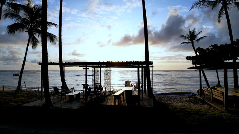 Casa pé na areia - Praia do espelho - BAcs278