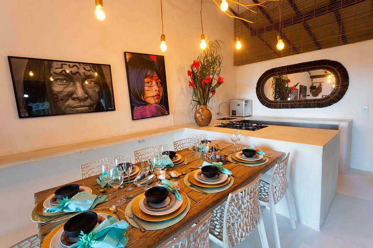 Casa pé na areia - Praia do Espelho - BAcs279