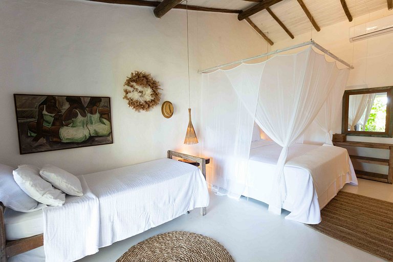 Casa pé na areia - Praia do Espelho - BAcs279