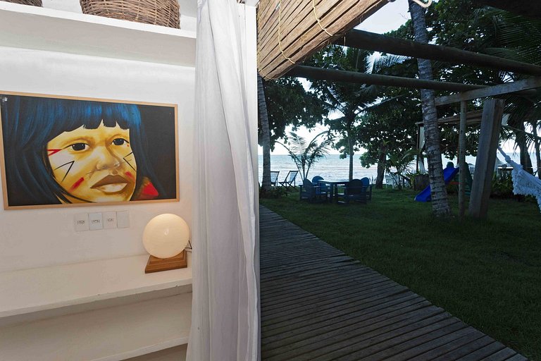 Casa pé na areia - Praia do Espelho - BAcs280