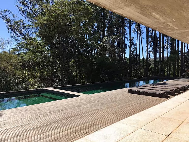 Arquitetura Marcio Kogan em Condomínio Fechado - Atibaia - S