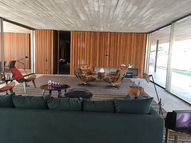 Arquitetura Marcio Kogan em Condomínio Fechado - Atibaia - S