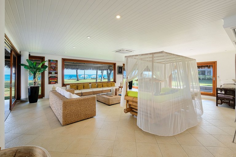 Casa pé na areia em Guaecá - SPcs476