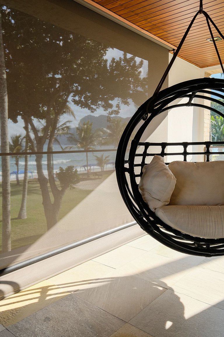 Casa pé na areia em Guaecá - SPcs476