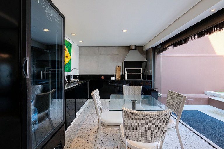 Casa pé na areia em Guaecá - SPcs476