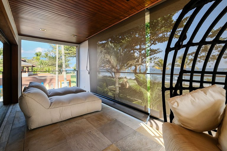 Casa pé na areia em Guaecá - SPcs476