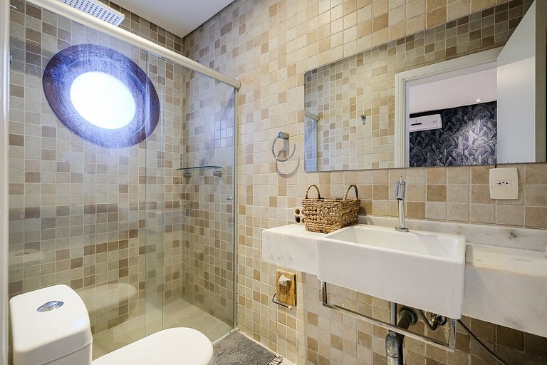 Casa pé na areia em Guaecá - SPcs476