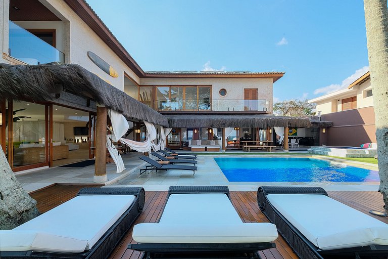 Casa pé na areia em Guaecá - SPcs476