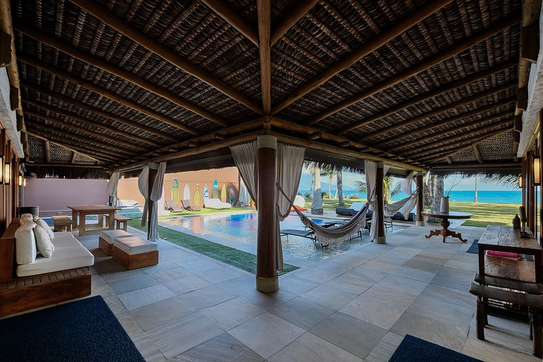 Casa pé na areia em Guaecá - SPcs476