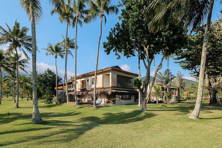 Casa pé na areia em Guaecá - SPcs476