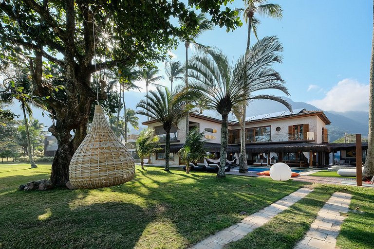 Casa pé na areia em Guaecá - SPcs476