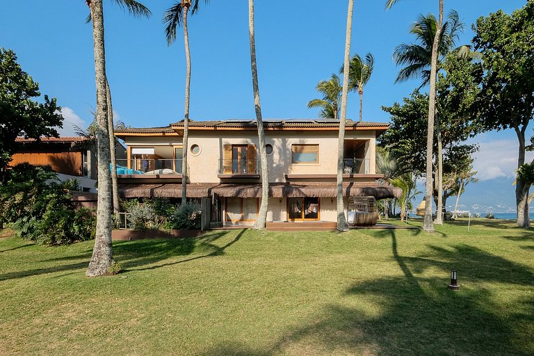 Casa pé na areia em Guaecá - SPcs476