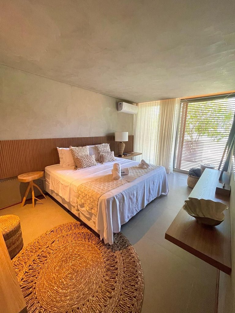 Casa de Praia Moderna – Pé na Areia – Orla dos Milagres | AL