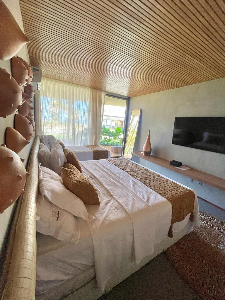 Casa de Praia Moderna – Pé na Areia – Orla dos Milagres | AL