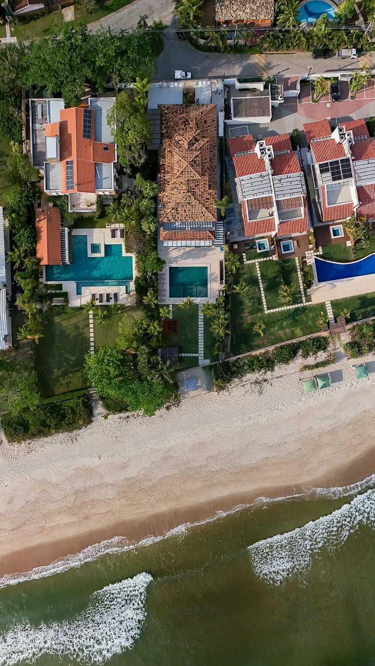 Casa Sofisticada - Pé na areia, Barra do Una - SPcs479