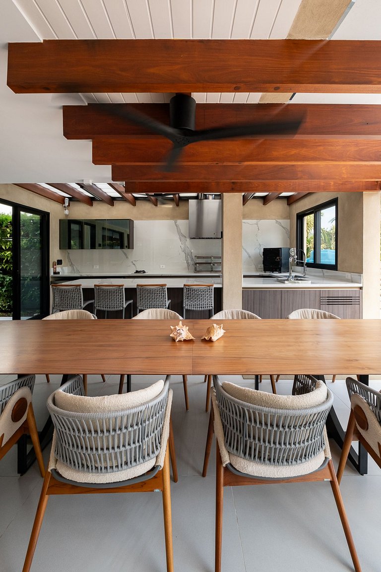 Casa Sofisticada - Pé na areia, Barra do Una - SPcs479