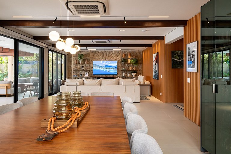 Casa Sofisticada - Pé na areia, Barra do Una - SPcs479