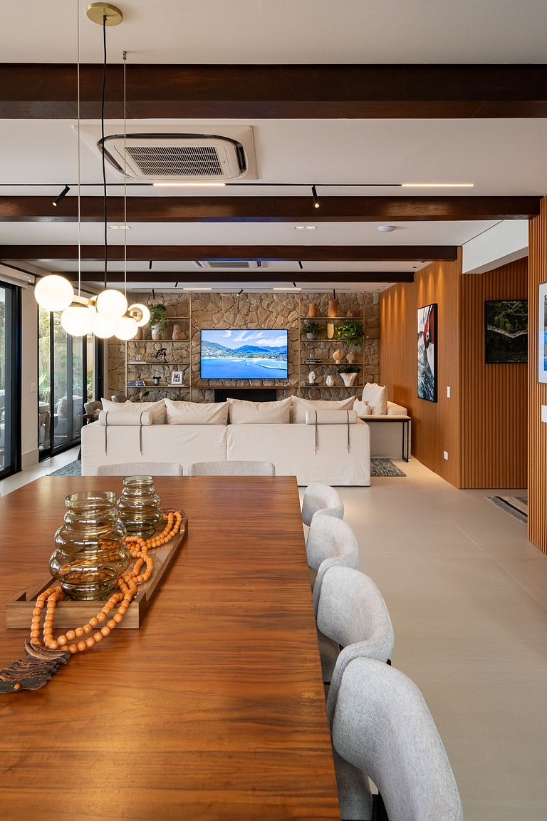 Casa Sofisticada - Pé na areia, Barra do Una - SPcs479