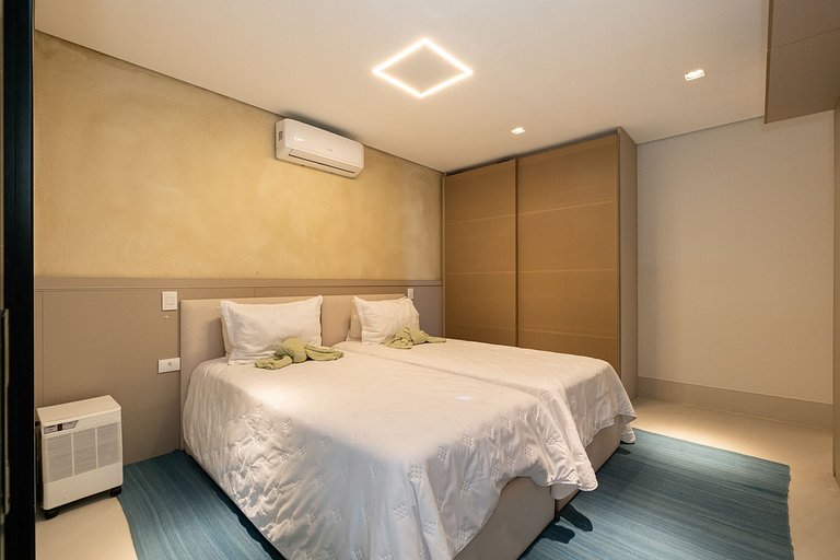 Casa Sofisticada - Pé na areia, Barra do Una - SPcs479