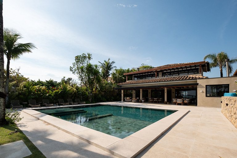 Casa Sofisticada - Pé na areia, Barra do Una - SPcs479