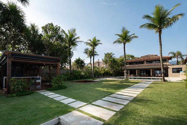 Casa Sofisticada - Pé na areia, Barra do Una - SPcs479