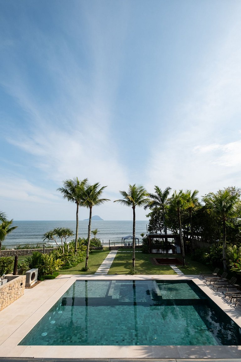 Casa Sofisticada - Pé na areia, Barra do Una - SPcs479